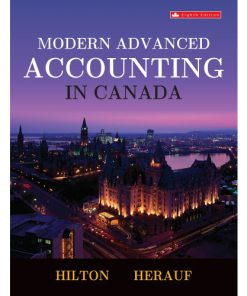 Solution Manual for Modern Advanced Accounting in Canada 9th by Hilton