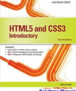 HTML5 and CSS3 Illustrated Introductory 2nd Edition Vodnik Solutions Manual