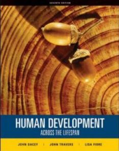 Test Bank for Human Development Across the Lifespan, 7th Edition : Dacey