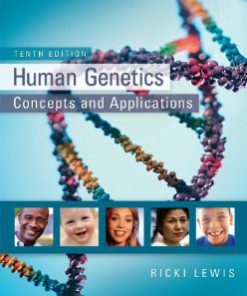 Test Bank for Human Genetics, 10 Edition : Ricki Lewis