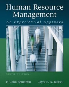 Test Bank for Human Resource Management An Experiential Approach, 6th Edition : Bernardin