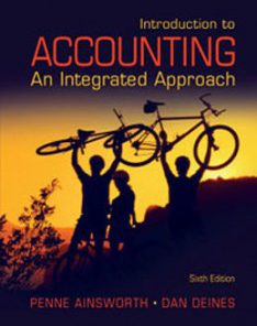 Test Bank for Introduction to Accounting An Integrated Approach, 6th edition: Ainsworth