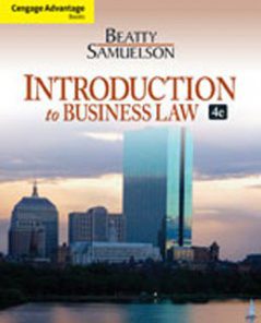 Test Bank for Introduction to Business Law, 4th Edition: Beatty