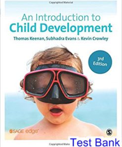 Introduction to Child Development 3rd Edition Keenan Test Bank