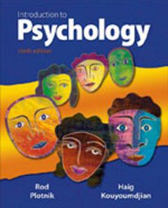 Test Bank for Introduction to Psychology, 9th Edition: Plotnik