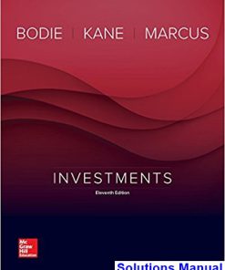 Investments 11th Edition Bodie Solutions Manual