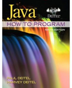 Test Bank for Java How To Program (early objects), 9th Edition: Paul Deitel