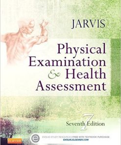 Test Bank For Physical Examination and Health Assessment, 7th Edition by Carolyn Jarvis -Test Bank