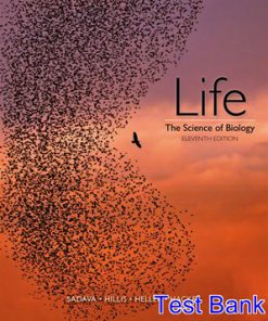 Life The Science of Biology 11th Edition Sadava Test Bank