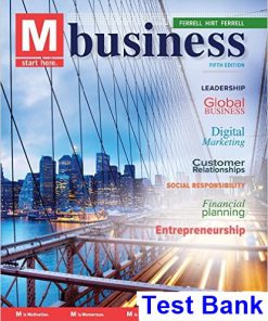 M Business 5th Edition Ferrell Test Bank