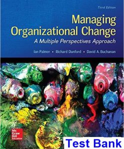 Managing Organizational Change A Multiple Perspectives Approach 3rd Edition Palmer Test Bank