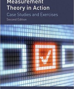 Measurement Theory in Action Case Studies and Exercises 2nd Shultz Solution Manual