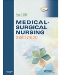 Test Bank for Medical Surgical Nursing Concepts and Practice, 1st Edition: deWit