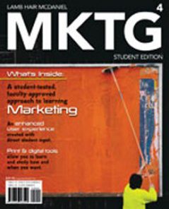 Test Bank for MKTG, 4th Edition: Lamb