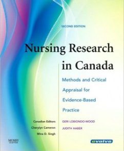 Test Bank for Nursing Research in Canada, 2nd Edition: Geri LoBiondo-Wood