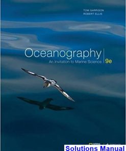 Oceanography An Invitation to Marine Science 9th Edition Garrison Solutions Manual