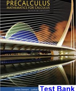 Precalculus Mathematics for Calculus 7th Edition Stewart Test Bank