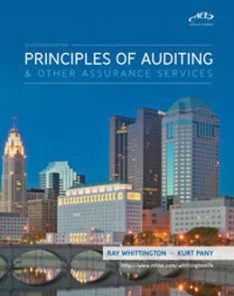 Test Bank for Principles of Auditing and Other Assurance Services, 17th Edition: Whittington