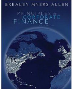 Test Bank for Principles of Corporate Finance 9th Edition: Richard A. Brealey