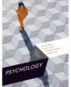 Test Bank for Psychology, 4th Canadian Edition: Carole Wade