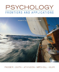 Test Bank for Psychology Frontiers and Applications 4th Fourth Canadian Edition Michael Passer