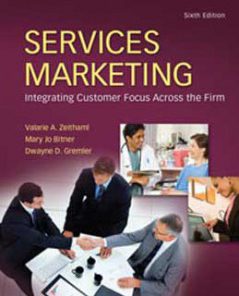 Test Bank for Services Marketing, 6th Edition: Zeithaml