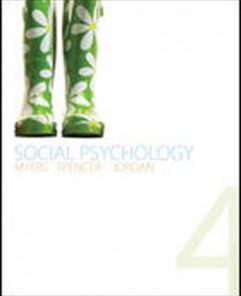 Test Bank for Social Psychology, 4th Canadian Edition: Myers