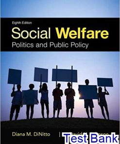 Social Welfare Politics And Public Policy 8th Edition Dinitto Test Bank