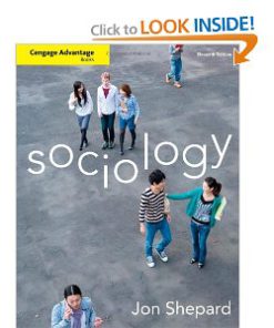 Test Bank for Sociology, 11th Edition : Shepard