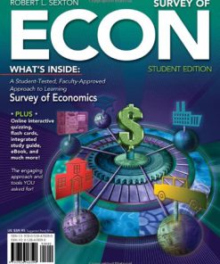 Solution Manual for Survey of ECON 1st Edition by Sexton