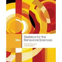 Statistics for the Behavioral Sciences Gravetter 9th Edition Solutions Manual