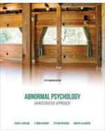 Test Bank for Abnormal Psychology 5th Canadian Edition by Barlow