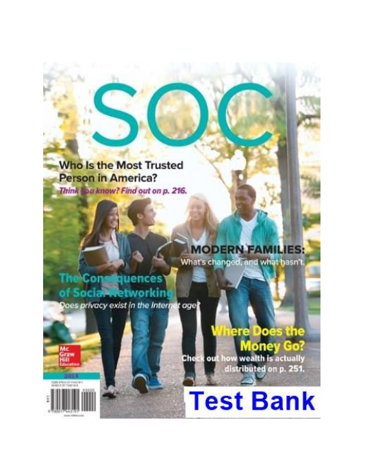 SOC 2014 3rd Edition Jon Witt Test Bank