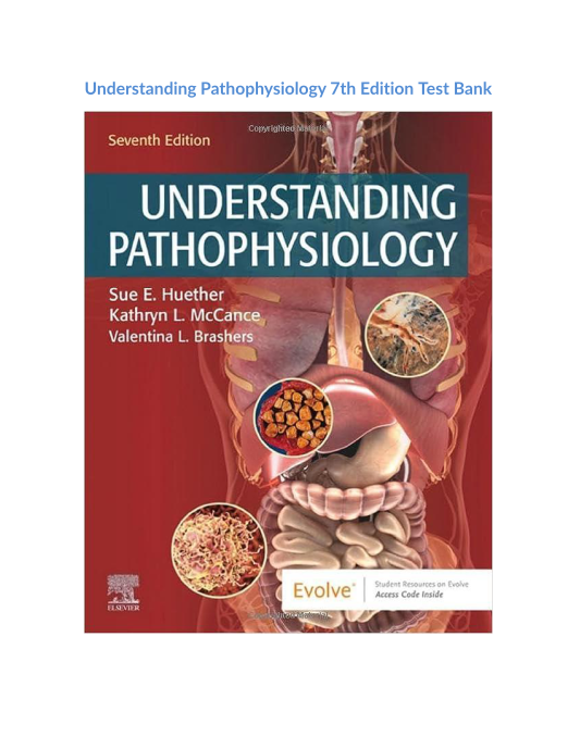 Understanding Pathophysiology 7th Edition 