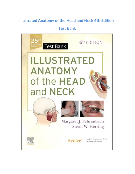 Illustrated Anatomy of the Head and Neck 6th Edition 