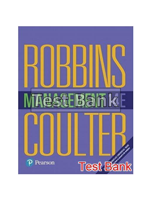 Management 14th Edition Robins Test Bank