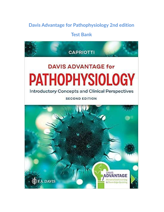 Davis Advantage for Pathophysiology 2nd edition