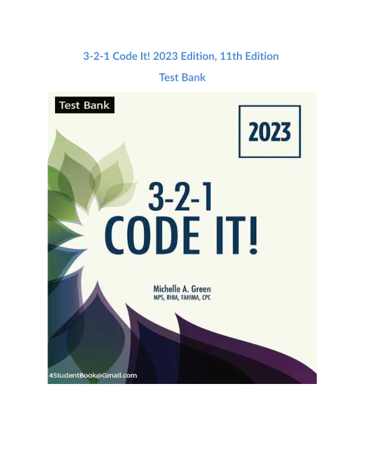 3-2-1 Code It! 2023 Edition, 11th Edition 