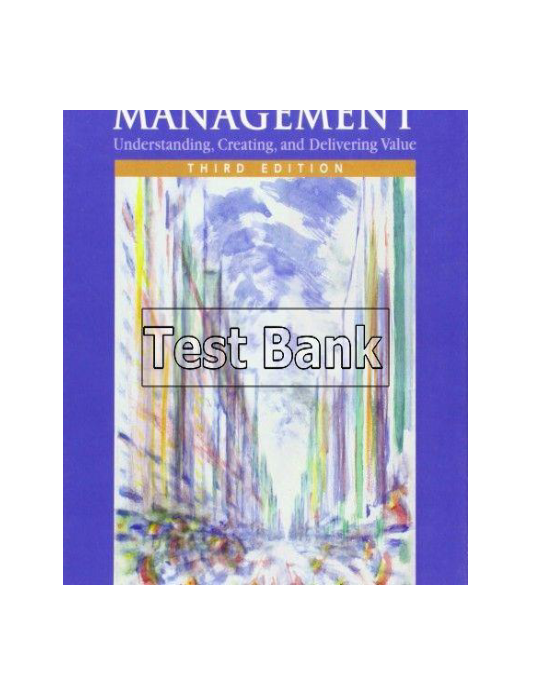 Business Market Management 3rd Edition Anderson Test Bank