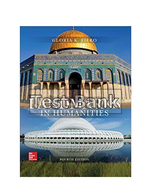 Landmarks in Humanities 4th Edition Fiero Test Bank