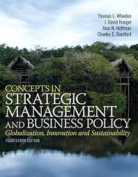 Test Bank for Concepts in Strategic Management and Business Policy Plus 2014 MyManagementLab with Pearson eText -- Access Card Package, 14E Thomas L. Wheelen