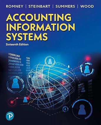 Solution Manual for Accounting Information Systems, 11E Marshall B. Romney Paul J. Steinbart