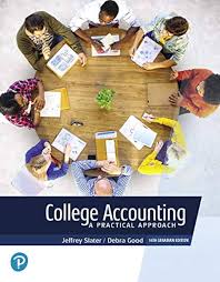 College Accounting A Practical Approach, Fourteenth Canadian Edition Plus MyLab Accounting -- Access Card Package, 14E Jeffrey Slater Test Bank 