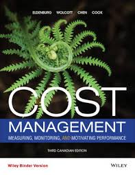 Solution Manual for Cost Management Measuring, Monitoring, and Motivating Performance, Canadian Edition Eldenburg, Wolcott, Chen, Cook 