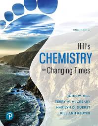 Chemistry for Changing Times, 15th Edition Authors John W. Hill and Terry W. McCreary John W. Hill • Terry W. McCreary Test Bank 